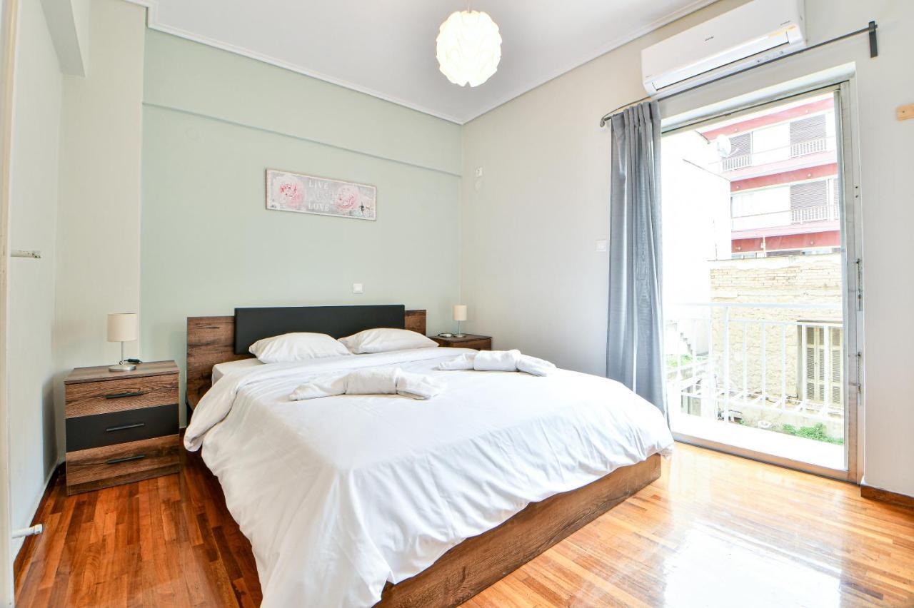 Comfy Home Next To Metro Athens Luaran gambar
